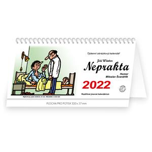 Biurkowy kalendarz 2022 - Neprakta