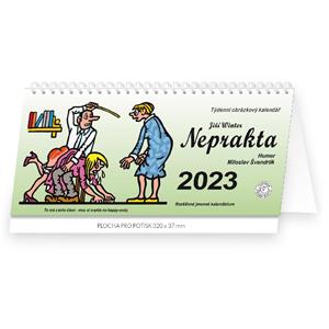 Biurkowy kalendarz 2023 - Neprakta