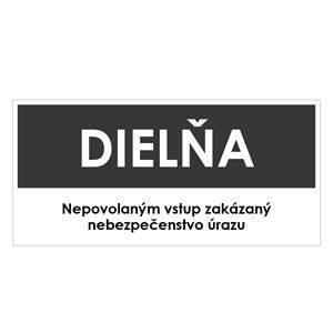 Dielňa, šedá, plast 1mm,190x90mm