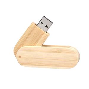 Drewniana pamięć USB Sebas 16 GB - jasne drewno