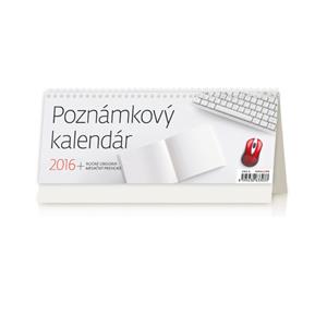 Kalendarz biurkowy 2016 Notatnikowy kalendarz