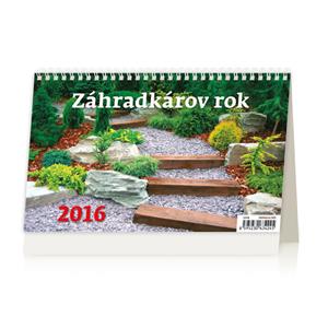 Kalendarz biurkowy 2016 Ogrodowy rok