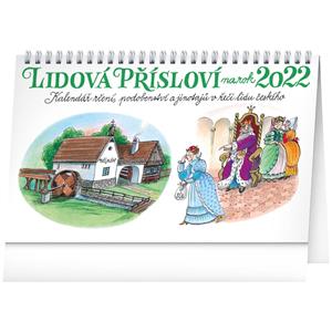 Kalendarz biurkowy 2022 Ludowe przysłowia II.