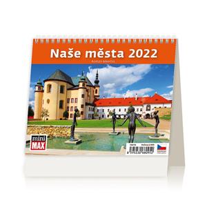 Kalendarz biurkowy 2022 - MiniMax Nasze miasta