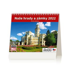 Kalendarz biurkowy 2022 - MiniMax Nasze zamki