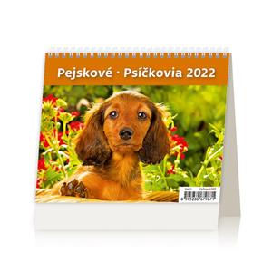 Kalendarz biurkowy 2022 - MiniMax Szczenięta