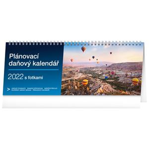 Kalendarz biurkowy 2022 Planner podatkowy ze zdjęciami