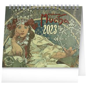 Kalendarz biurkowy 2023 Alfons Mucha