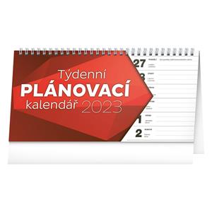 Kalendarz biurkowy 2023 Planner rzędowy