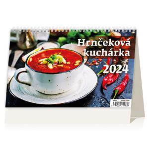 Kalendarz biurkowy 2024 - Książka kucharska