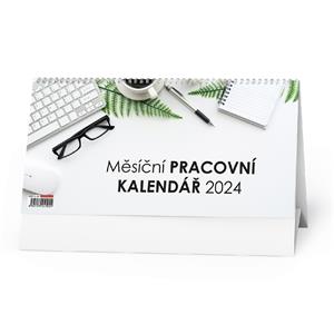 Kalendarz biurkowy 2024 Miesięczny kalendarz pracy