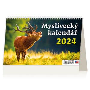 Kalendarz biurkowy 2024 - Myśliwski