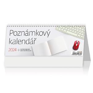 Kalendarz biurkowy 2024 - Notatnikowy Kalendarz