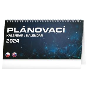 Kalendarz biurkowy 2024 Planner CZ/SK