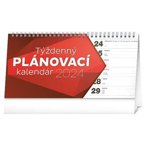 Kalendarz biurkowy 2024 Planner rzędowy SK