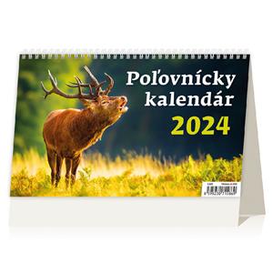 Kalendarz biurkowy 2024 - Polowanie