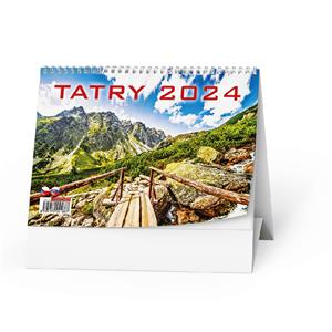 Kalendarz biurkowy 2024 Tatry