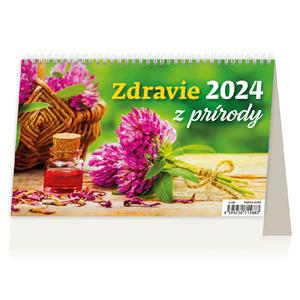 Kalendarz biurkowy 2024 - Zdrowie z natury