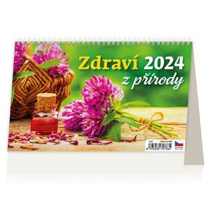 Kalendarz biurkowy 2024 - Zdrowie z przyrody