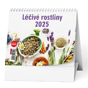 Kalendarz biurkowy 2025 IDEÁL - Rośliny lecznicze