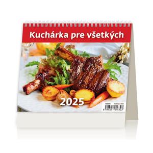 Kalendarz biurkowy 2025 MiniMax - Książka kucharska dla każdego