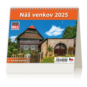 Kalendarz biurkowy 2025 - MiniMax Nasze miasta