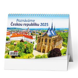 Kalendarz biurkowy 2025 Poznajemy Czechy