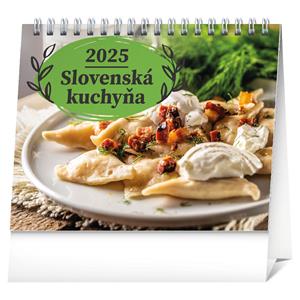 Kalendarz biurkowy 2025 Słowacka kuchnia SK