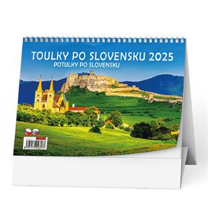 Kalendarz biurkowy 2025 Wędrówki po Słowacji