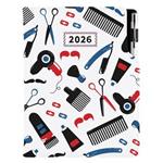 Kalendarz książkowy DESIGN dzienny B6 2026 polski -Barber