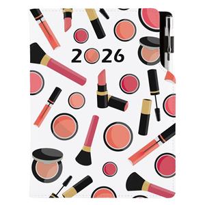 Kalendarz książkowy DESIGN tygodniowy A5 2026 polski - Make up