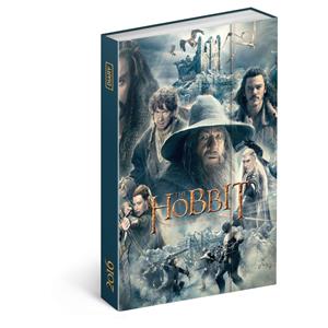 Kalendarz książkowy Hobbit tygodniowy B6 magnetyczny 2016