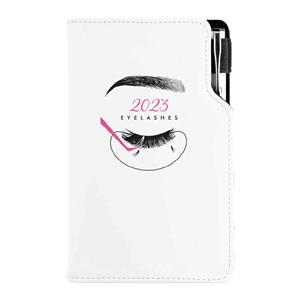 Kalendarz książkowy KOSMETYCZNY Eyelashes - DESIGN tygodniowy kieszonkowy 2023 czeski