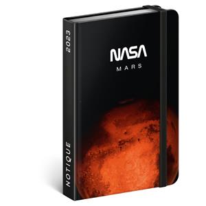 kalendarz książkowy tygodniowy 2023 B6 NASA