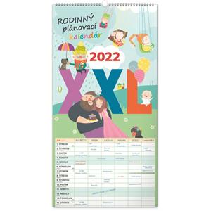 Kalendarz ścienny 2022 Rodzinny planner XXL SK