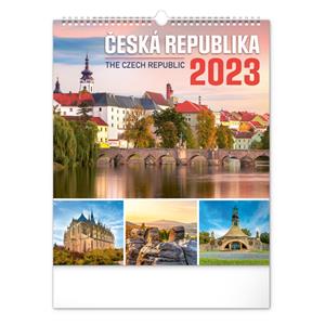 Kalendarz ścienny 2023 Czeska Republika CZ