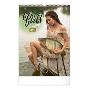 Kalendarz ścienny 2023 Girls and Carps