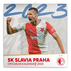 Kalendarz ścienny 2023 SK Slavia Praha