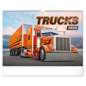 Kalendarz ścienny 2023 Trucks