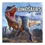 Kalendarz ścienny 2025 Dinozaury