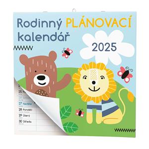 Kalendarz ścienny 2025 Kalendarz planowania rodziny