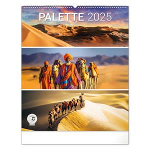 Kalendarz ścienny 2025 Paleta