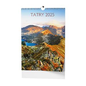 Kalendarz ścienny 2025 Tatry