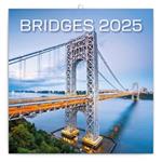 Kalendarz ścienny na 2025 Mosty