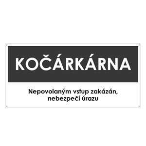 KOČÁRKÁRNA, šedá, plast s dírami 2 mm 190x90 mm