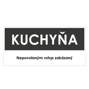 Kuchyňa, šedá, plast 2mm,190x90mm