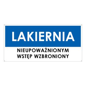 LAKIERNIA, niebieski - płyta PVC 2 mm z dziurkami 190x90 mm