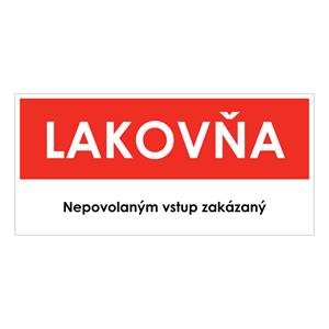 Lakovňa,plast 2mm,190x90mm