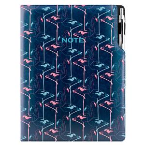 Notes DESIGN A4 czysty - niebieski - Flamingo