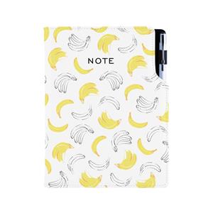 Notes DESIGN A5 kropkowany - Banan